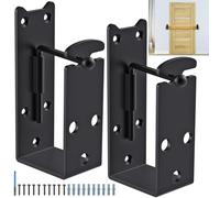 BeneLabel Cerrojos y Pestillos, 2pcs Pestillo de Puerta para Puerta Madera Pestillo Seguridad Acero Inoxidable Para madera 106.6x53.5mm Para interiores Exteriores, Jardines/Garajes/Graneros/Cobertizos