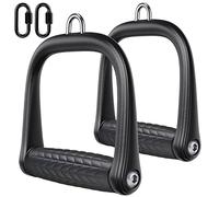 BeneLabel EmpuñAdura de Gimnasio, 2 Piezas, Accesorio de Cable para Bandas de Entrenamiento de Fitness, Sistema de Poleas, Pilates, Yoga, Entrenador de Fuerza Don Mango Giratorio y 2 Mosquetones