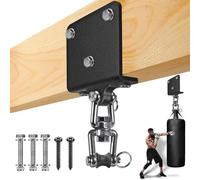 BeneLabel Soporte para Saco de Boxeo, Soporte para Viga, Gancho para Colgar Saco Pesado, RotacióN de 360 Grados, Herrajes Giratorios para Ejercicios de Velocidad, Entrenamiento, 1000 Libras
