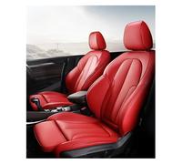 BENELKZAFA Juegos Cubreasientos Protectores para BMW para 3 Series 316i 318i 320i 325i 323i E46 E92 F30 F80 F34 E90 Accesorios Coche Protectores Asientos Fundas Asiento Personalizadas Cuero(Rojo)