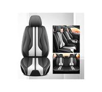 BENELKZAFA Juegos Cubreasientos Protectores para Volvo V90 S40 S60 S80 C30 Juego Completo Fundas Universales para Asientos Coche(Black White)