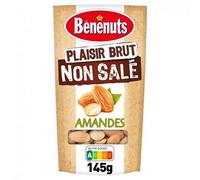 Benenuts - Almendras crudas sin sal, 145 g, 3 unidades