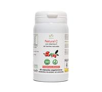 Benessence - Vitamina C cápsulas con Acerola y Rosa Canina- 60 cps