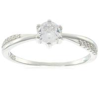 Beneto Anillo Beautiful Silver Ring with Clear zircons AGG304L - Circuit: 56 mm sBE1392-56 Marca