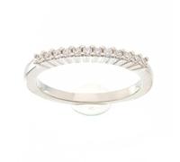Beneto Anillo Silver Ring with AGG187 Crystals - Circuit: 52 mm sBE0356-52 Marca