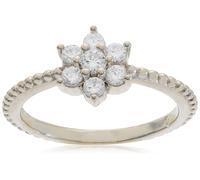 Beneto Anillo Silver Ring with Flower AGG211 - Circuit: 54 mm sBE0441-54 Marca