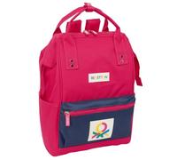BENETTON CHERRY – Mochila juvenil para portátil hasta 13" con asas, cómoda y resistente, 27x19x40 cm