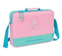 BENETTON DOLCE - Cartera Extraescolares, Maletín Portatodo, Bandolera, Cómoda y Versátil, Calidad y Resistencia, 38x6x28 cm