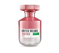 Benetton - Dreams Together, Eau de Toilette para Mujer, Fragancia fresca, casual y femenina, Notas florales y frutales, Optimo para uso diario, 80 ml