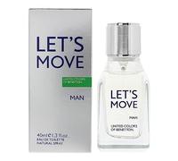 Benetton let's move eau de toilette 40ml vaporizador