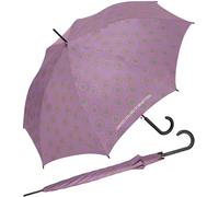 Benetton Long - Paraguas automático con diseño de lunares, Love Core Lavender, 102 cm