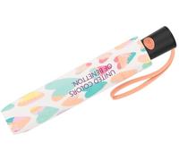 Benetton Mini paraguas de bolsillo automático con lunares, 95 cm