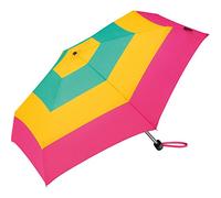 Benetton - Paraguas con diseño de rayas, Paraguas de bolsillo ultra mini plano, 88 cm