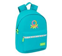 BENETTON SUMMER - Mochila Juvenil para Portátil 14.1", Ideal para Jóvenes de Diferentes Edades, Cómoda y Versátil, Calidad y Resistencia, 31x16x41 cm