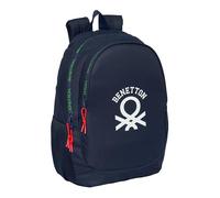 BENETTON TOGETHER - Mochila Escolar Infantil, Ideal para Niños de Diferentes Edades, Cómoda y Versátil, Calidad y Resistencia, 32x16x44 cm