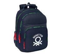 BENETTON TOGETHER - Mochila Escolar Infantil, Ideal para Niños de Diferentes Edades, Cómoda y Versátil, Calidad y Resistencia, 32x15x42 cm
