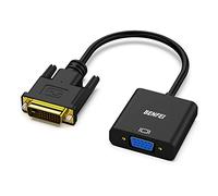 BENFEI Adaptador Activo DVI-D a VGA, DVI-D 24 + 1 a Adaptador VGA Macho a Hembra
