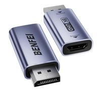 BENFEI Adaptador DisplayPort 1.4 a HDMI 2.1, 8K@60Hz/4K@240Hz/1080P@480Hz, unidireccional DP a HDMI para Monitor Gaming, TV, AMD, NVIDIA