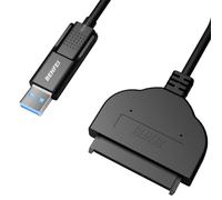 BENFEI Adaptador SATA a USB, Cable 2 in 1 USB-C/USB 3.0 a SATA,Compatible con discos duros (HDD) y unidades de estado sólido (SSD) de 2.5"