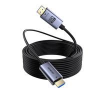 BENFEI Cable de fibra óptica HDMI 2.1 8K de 30M: 8K@60Hz, 4K@240Hz, alta velocidad 48Gbps, apto para instalación en pared con certificación CL3, con eARC/HDR dinámico/HDCP 2.3, para PS5, Xbox, TV
