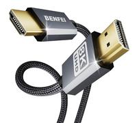 BENFEI Cable HDMI a HDMI 8K 33ft / 10 m, Cable HDMI de Ultra Alta Velocidad 4K@240Hz/165Hz/144Hz/120Hz, 8K@60Hz, 33 pies, 48 Gbps, Ultra HD eARC HDR 10+ HDCP 2.3 Dolby Vision VRR para TV/PS5