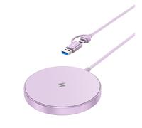BENFEI Cargador Inalámbrico Magnético 15W Compatible con Cargador mag-Safe/iPhone 16/16 Pro/16 Plus/16 Pro MAX/iPhone 15 Pro MAX Plus/iPhone 14 13 12 Series, Wireless mag-Safe Charging Pad