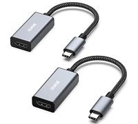 BENFEI Paquete de 2 adaptadores USB C a HDMI, Adaptador USB Tipo C a HDMI [Compatible con Thunderbolt 3/4] con iPhone 15 Pro/MAX, MacBook Pro/Air 2023, iPad Pro, iMac, S23, XPS 17, Surface Book 3 y