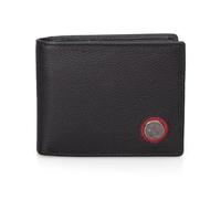 Benfica SL Cartera de Cuero Genuino (Negro)