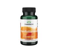 Benfotiamina (Vitamina B1) 80 mg 120 Cápsulas Swanson Health Products