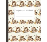 Bengal Cat Composition Notebook for Students and Kids with Cute Kitten Patterns: Adorable Feline Journal for School Notes and Creative Writing with Aesthetic Design