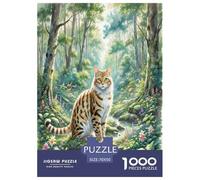 Bengala 1000 Piezas Animales Rompecabezas De Desafiantes Juguetes Juego Familiar Adultos Regalos 70x50cm/1000pcs