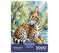 Bengala 1000 Piezas Animales Rompecabezas De Desafiantes Juguetes para Adultos Rompecabezas De Juego Toda La Familia Regalos 70x50cm/1000pcs
