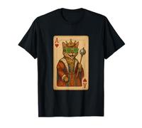 Bengala Cat Disco Ace Hearts Cool Playing Card King Queen Camiseta