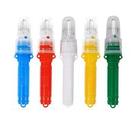 Bengala LED para navegación, luz de baliza de seguridad, bengala electrónica de socorro para barco, kit seguridad para navegación con bengala, día y noche, señal visual electrónica para pesca en bote