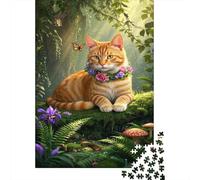 Bengala Puzzle Imposible,desafío for Adults Gato Lindo Juego Educativo 1000 Piezas Obra De Arte De Juego De para Adultos Y Niños A Partir De 12 Años 1000pcs (75x50cm)