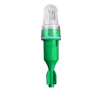 Bengalas Para Barcos, Bengala Electrónica De Socorro Para Barcos, Luz LED Baliza Red, Un Solo Destello Atraer Peces, Baliza Red Advertencia Intermitentes, Luces Pesca, 21x5,1cm, verde