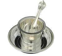 BENGALEN Juego de Pooja Thali chapado en plata de 12,7 cm para festival, étnico, Tarbhana, Puja Thali, artículos para Diwali, hogar, oficina, boda, regalo de devolución