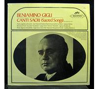 BENIAMINO GIGLI CANTI SACRI - SACRED SONGS vinyl record