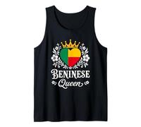 Beninese Queen Benin Flag Proud Beninese Woman Camiseta sin Mangas