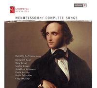 Benjamin Appl (Bariton) - Mendelssohn : Intégrale des Mélodies Vol.2