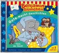 Benjamin Blümchen – Gute-Nacht-Geschichten, Folge 19: Tiere der Nacht – CD