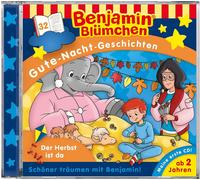Benjamin Blümchen – Gute-Nacht-Geschichten Folge 32 – CD – Importación USA