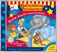 Benjamin Blümchen – Gute-Nacht-Geschichten Folge 28: Der Winterschlaf-Teddy – CD – Importación USA