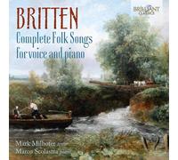 Benjamin Britte Britten: Complete Folk Songs for Voice an (CD) (Importación USA)