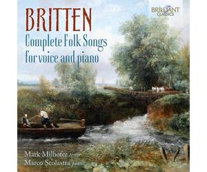 Benjamin Britte Britten: Complete Folk Songs for Voice an (CD) (Importación USA)