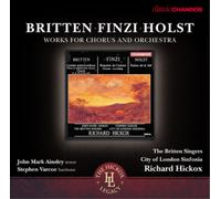 Benjamin Britte Britten/Finzi/Holst: Works for Chorus and (CD) (Importación USA)
