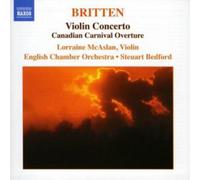 Benjamin Britte Violin Concerto, Canadian Carnival Overtu (CD) (Importación USA)
