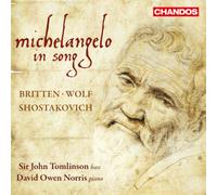 Benjamin Britten Michelangelo in Song (CD) Album (Importación USA)