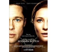 Benjamin Button - Brad Pitt - Cate Blanchett - 116 x 158 cm Póster Cinema Sonora