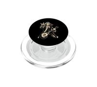 Benjamin Franklin Funny American President Rock Guitarrista PopSockets PopGrip para MagSafe
